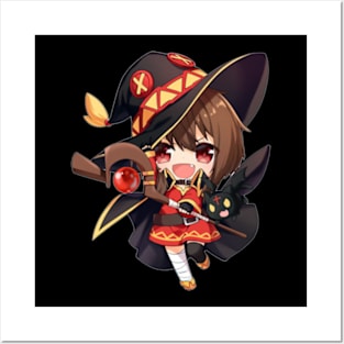 Konosuba cute chibi Megumin! Posters and Art